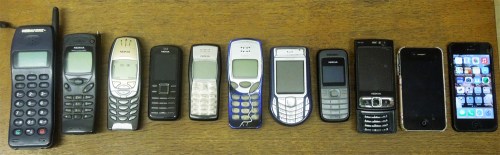 Mobile 'phones small