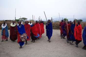Masai welcome