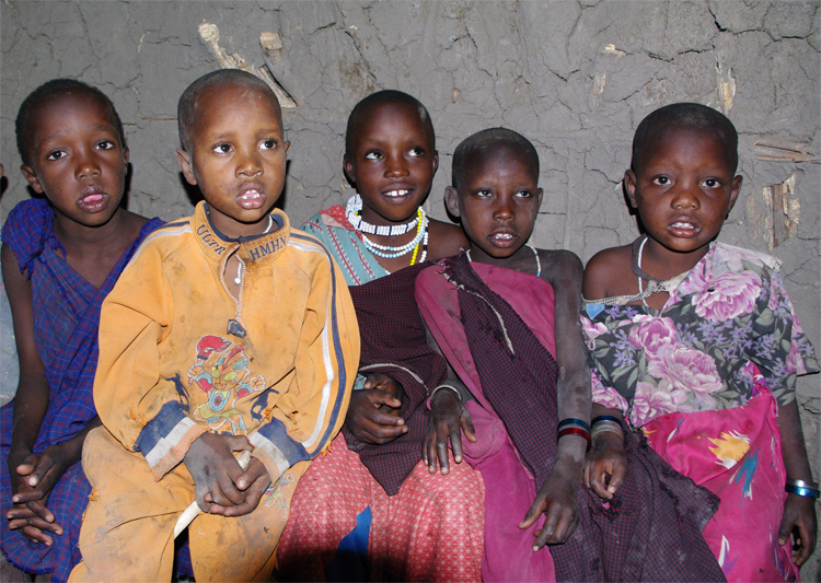 Masai children 2
